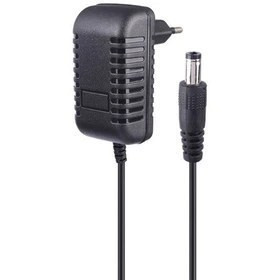 منبع تغذیه 9 ولت دو آمپر - سوکت گرد نری (مغزی کوچک)